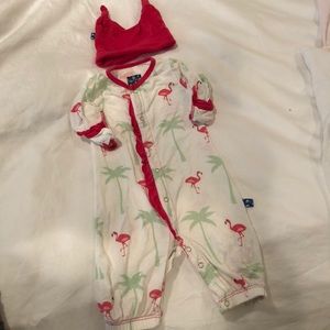 Preemie flamingo outfit